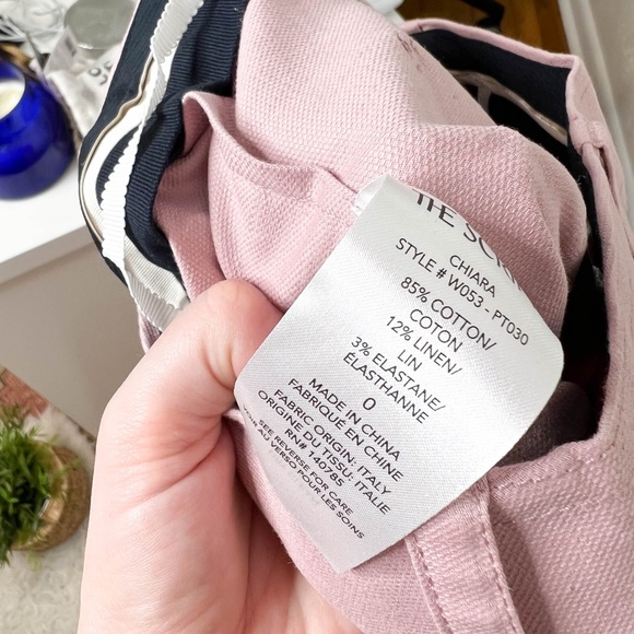 NWT The Script | Rose Chiara High Waist Wide Leg Crop Pants 0 - Picture 15 of 16